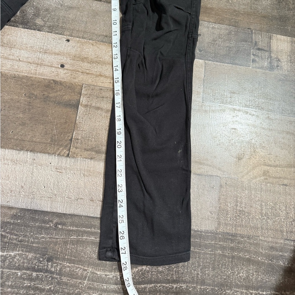 James Perse Women’s Black Drawstring Jogger Pants Size 2 Cotton Modal Casual‎ - Picture 3 of 9